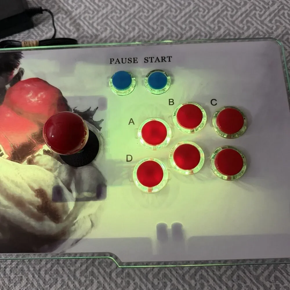 Pandora's Box Retro Arcade Console 4260 Games - Street Fighter Theme, EUC